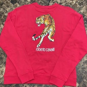 BRAND NEW ROBERTO CAVALLI SWEAT SHIRT SIZE LARGE